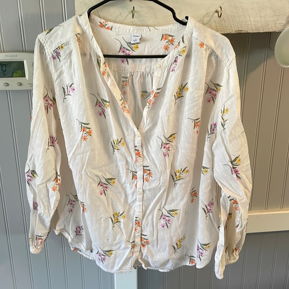 Old Navy Floral Shirt